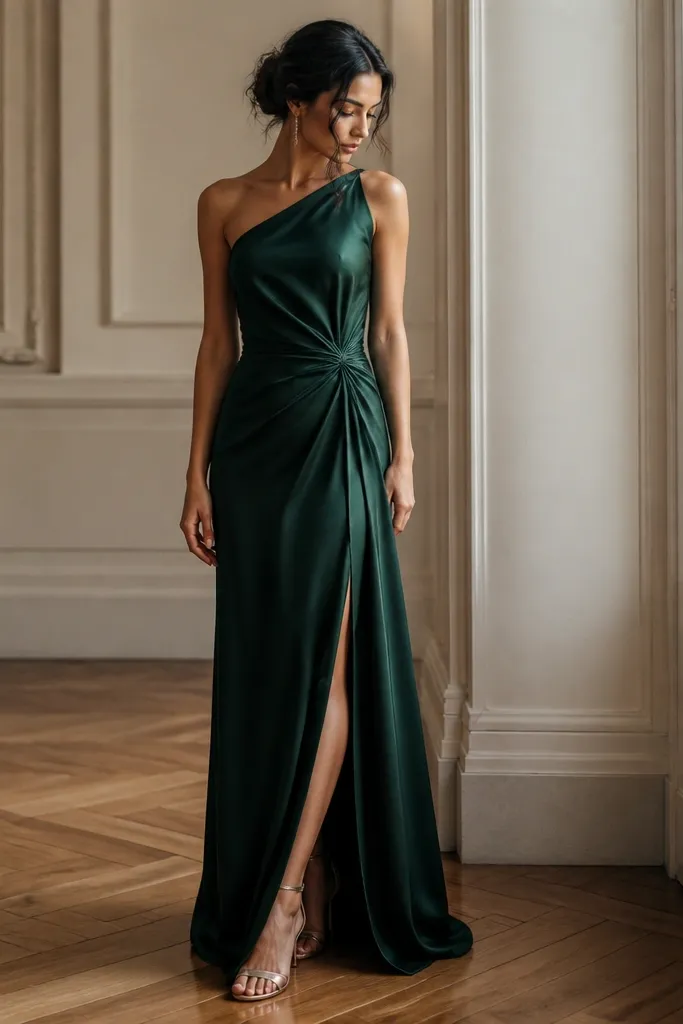 Small-space friendly long cocktail dresses for evening gowns
